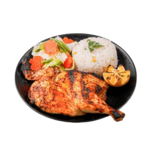 Rice With Half Chicken (Meal)